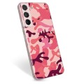 Samsung Galaxy S22 5G TPU-deksel - Rosa Kamuflasje