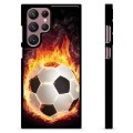 Samsung Galaxy S22 Ultra 5G Beskyttelsesdeksel - Fotballflamme