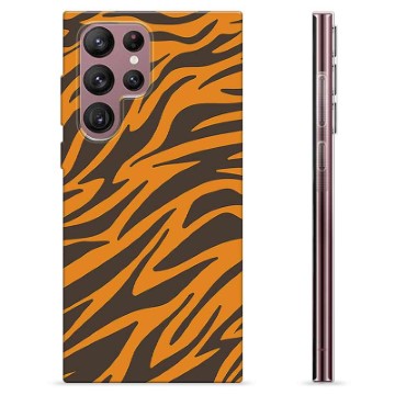 Samsung Galaxy S22 Ultra 5G TPU-deksel - Tiger