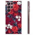 Samsung Galaxy S22 Ultra 5G TPU-deksel - Vintage Blomster