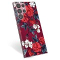 Samsung Galaxy S22 Ultra 5G TPU-deksel - Vintage Blomster