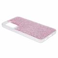 Samsung Galaxy S23 Glitter Flakes TPU-deksel - Rosa