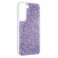 Samsung Galaxy S23 Glitter Flakes TPU-deksel - Lilla