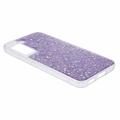 Samsung Galaxy S23 Glitter Flakes TPU-deksel - Lilla