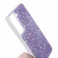 Samsung Galaxy S23 Glitter Flakes TPU-deksel - Lilla