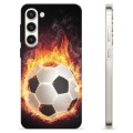 Samsung Galaxy S23+ 5G TPU-deksel - Fotballflamme