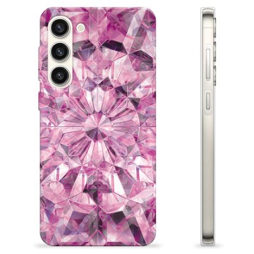 Samsung Galaxy S23+ 5G TPU-deksel - Rosa Krystall