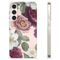 Samsung Galaxy S23+ 5G TPU-deksel - Romantiske Blomster