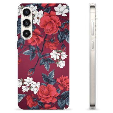 Samsung Galaxy S23+ 5G TPU-deksel - Vintage Blomster