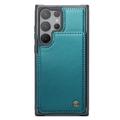 Samsung Galaxy S23 Ultra 5G Caseme C22-etui RFID-kortlommebok - Grønn