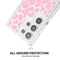 Samsung Galaxy S23 Ultra Fashion TPU-deksel - Rosa leopard