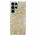 Samsung Galaxy S23 Ultra Glitter Flakes TPU-deksel