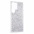 Samsung Galaxy S23 Ultra Glitter Flakes TPU-deksel - Sølv