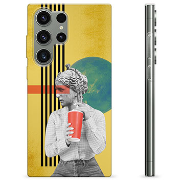 Samsung Galaxy S23 Ultra 5G TPU-deksel - Retro Kunst