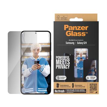 Samsung Galaxy S24 PanzerGlass Ultra-Wide Fit Privacy EasyAligner Skjermbeskytter