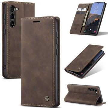 Samsung Galaxy S24 Caseme 013 Series Lommebok-deksel - Kaffe