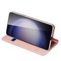 Samsung Galaxy S24 Dux Ducis Skin Pro Flip-deksel - Rosa