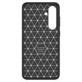 Samsung Galaxy S24 FE Beetle Karbonfiber TPU-Deksel - Svart