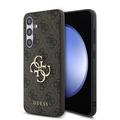 Samsung Galaxy S24 FE Guess 4G Big Metal Logo Hybrid-deksel - Brun