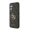 Samsung Galaxy S24 FE Guess 4G Big Metal Logo Hybrid-deksel - Brun