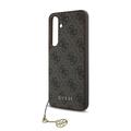 Samsung Galaxy S24 FE Guess 4G Charms Collection Hybrid-deksel - Brun