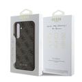 Samsung Galaxy S24 FE Guess 4G Charms Collection Hybrid-deksel - Brun