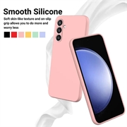 Samsung Galaxy S24 FE Liquid Silikondeksel - Rosa