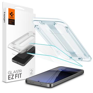 Samsung Galaxy S24 FE Spigen Glas.tR Ez Fit Beskyttelsesglass - 2 Stk.