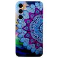 Samsung Galaxy S24 FE Stilig Ultra-Slim TPU-deksel - Mandala blomst