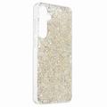 Samsung Galaxy S24 Glitter Flakes TPU-deksel - Gull