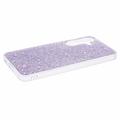 Samsung Galaxy S24 Glitter Flakes TPU-deksel - Lilla