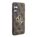 Samsung Galaxy S24 Guess 4G Big Metal Logo Hybrid-deksel - Brun