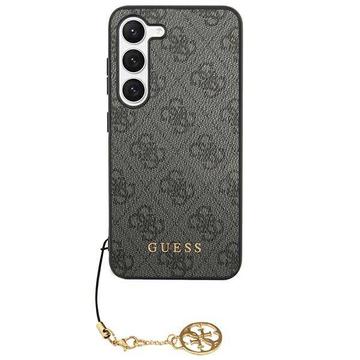 Samsung Galaxy S24 Guess 4G Charms Collection Hybrid-deksel - Grå