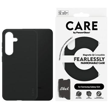 Samsung Galaxy S24 PanzerGlass Care Fearlessly Fashionable-Deksel - MagSafe-kompatibel - Svart