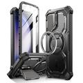 Samsung Galaxy S24 Supcase i-Blason Armorbox Mag Hybrid-deksel - Svart