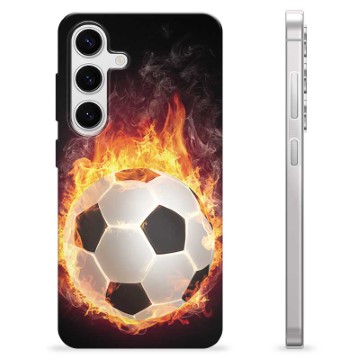 Samsung Galaxy S24 TPU-deksel - Fotballflamme