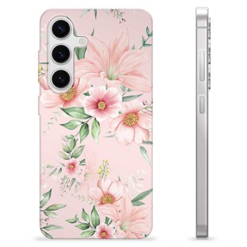 Samsung Galaxy S24 TPU-deksel - Akvarell Blomster