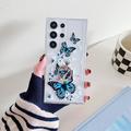 Samsung Galaxy S24 Ultra Butterfly TPU-deksel med ringholder