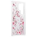 Samsung Galaxy S24 Ultra Fashion TPU-deksel - rosa blomster