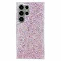 Samsung Galaxy S24 Ultra Glitter Flakes TPU-deksel