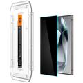 Samsung Galaxy S24 Ultra Spigen Glas.tR Ez Fit Privacy Beskyttelsesglass - 2 Stk.