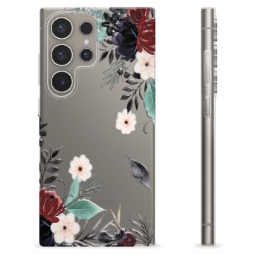 Samsung Galaxy S24 Ultra TPU-deksel - Høstblomster