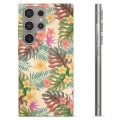 Samsung Galaxy S24 Ultra TPU-deksel - Rosa Blomster