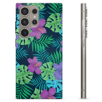 Samsung Galaxy S24 Ultra TPU-deksel - Tropiske Blomster