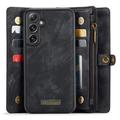 Samsung Galaxy S24+ Caseme 008 2-i-1 Multifunksjonell Lommebok-deksel