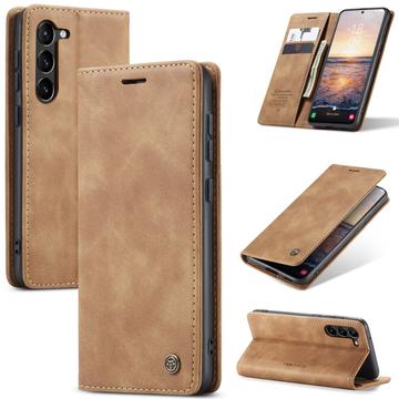 Samsung Galaxy S24+ Caseme 013 Series Lommebok-deksel - Brun