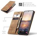 Samsung Galaxy S24+ Caseme 013 Series Lommebok-deksel - Brun