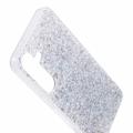 Samsung Galaxy S24+ Glitter Flakes TPU-deksel - Sølv