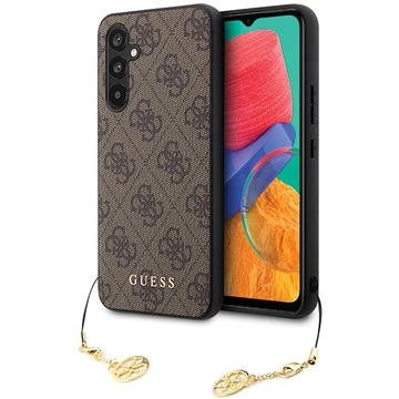 Samsung Galaxy S24+ Guess 4G Charms Collection Hybrid-deksel - Brun