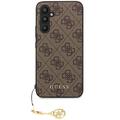 Samsung Galaxy S24+ Guess 4G Charms Collection Hybrid-deksel - Brun